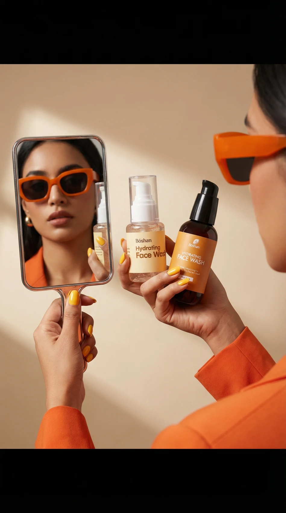 Boshan face-wash beauty campaign