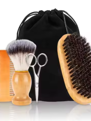 Wooden - Grooming Kit