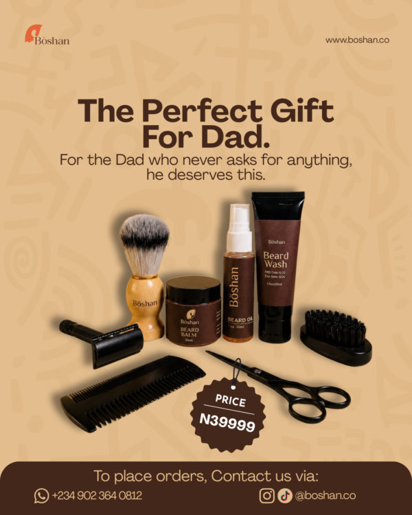 Beard Care & Grooming Kit